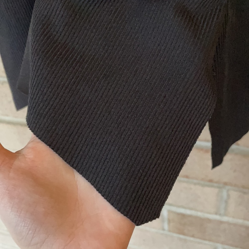 Nasty Gal Black Ribbed Turtleneck Top - Picture 6 of 12